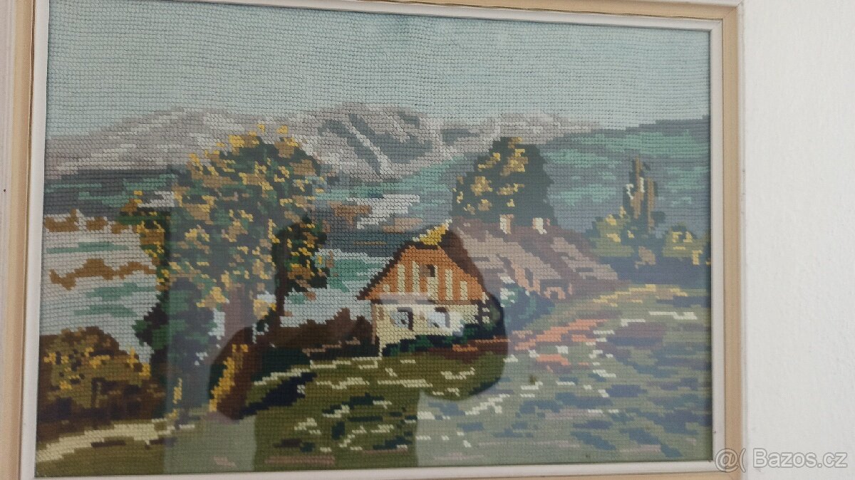 Obrazy ručně vyšívané - 6
