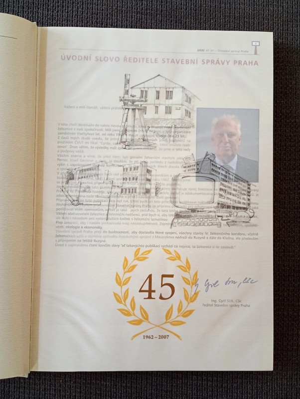Kniha o vlacích, 45 let stavební správy Praha, železnice - 6