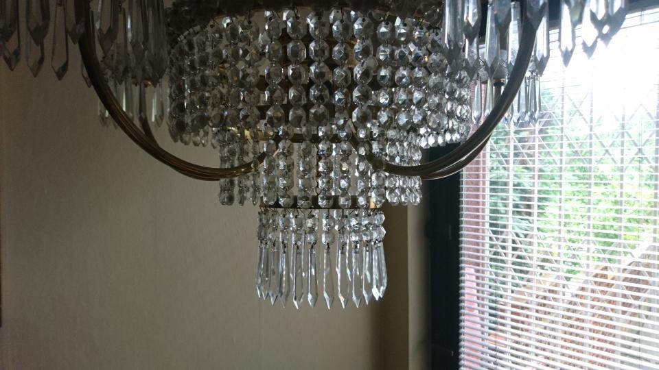 Křišťálový lustr - Jablonecké sklárny - 6