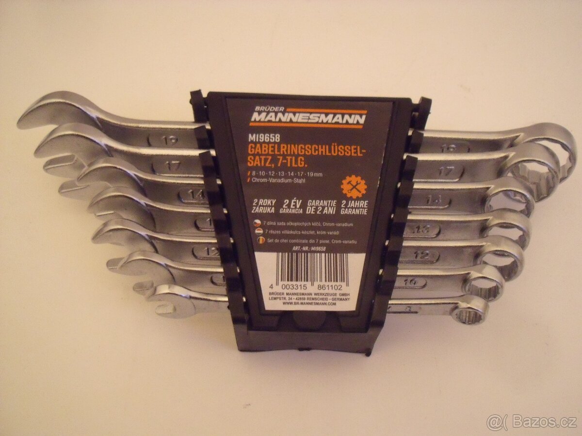 2 sady očkové klíče montážní - 6