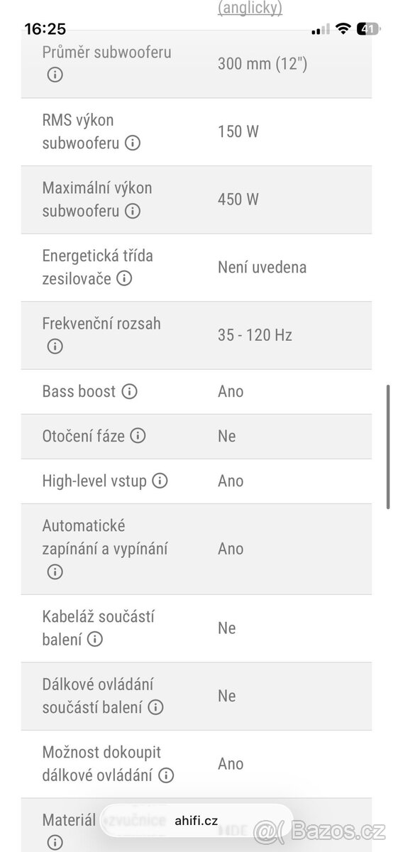 JBL basák a zesilovač - 6