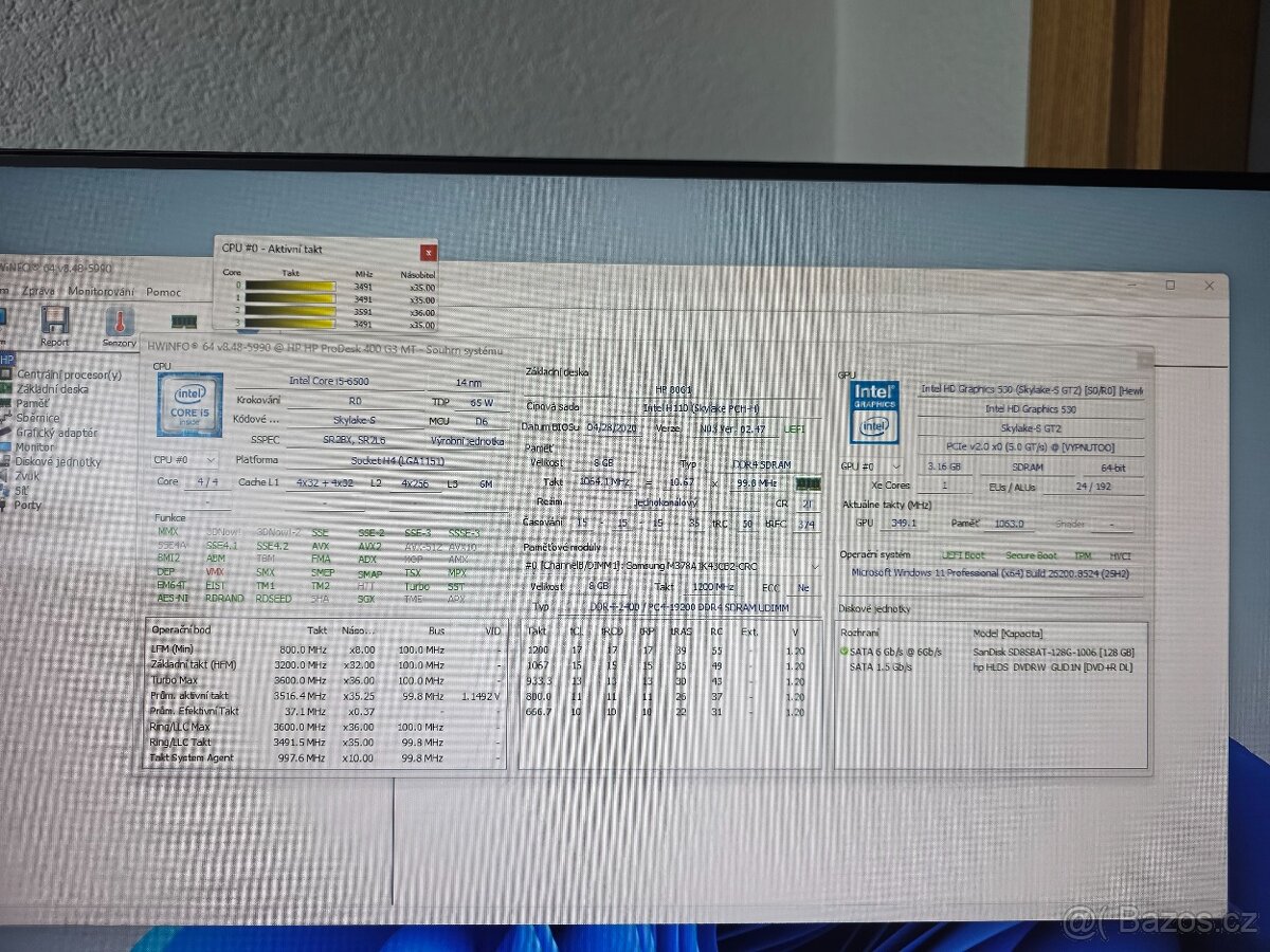 PC HP ProDesk 400 G3 MT Intel i5 - 6