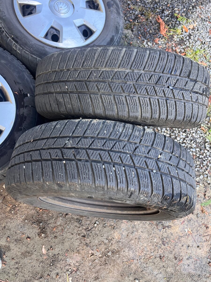 Zimni sada kol 195/65/15 5x112 octavia 2 - 6