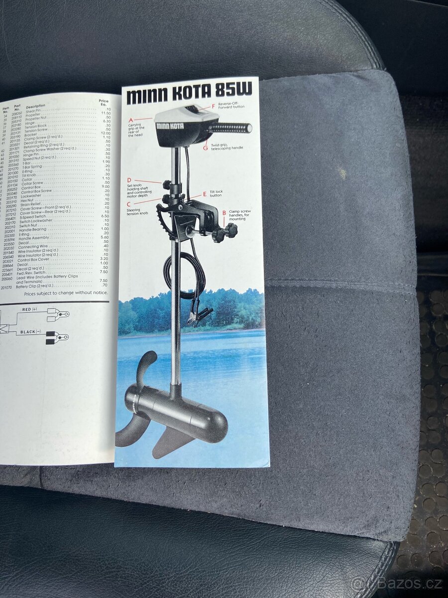 Elektrický lodní motor Mini Kota - 6