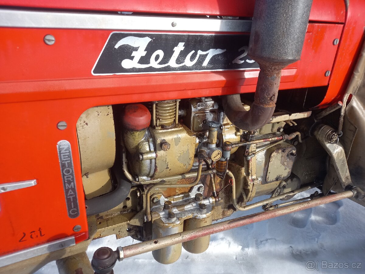 Zetor 2511 Cabrio, vývozní verze moc pěkný stav - 6