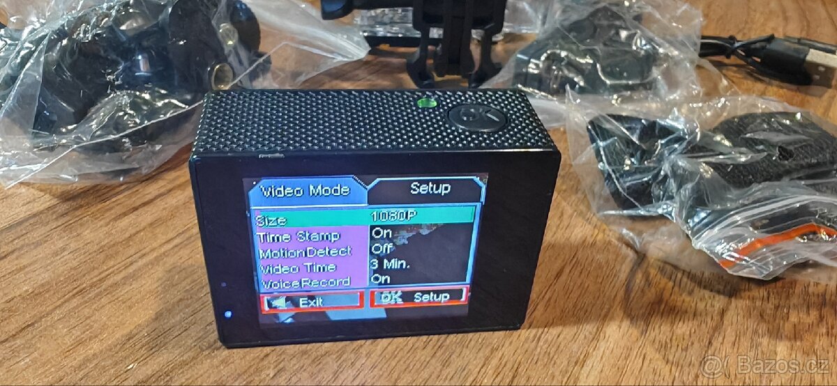 HD akční kamera - 6