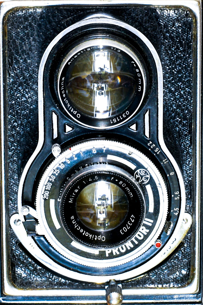 Flexaret II Optikotechna Prontor II 1945 Po SERVISU - 6