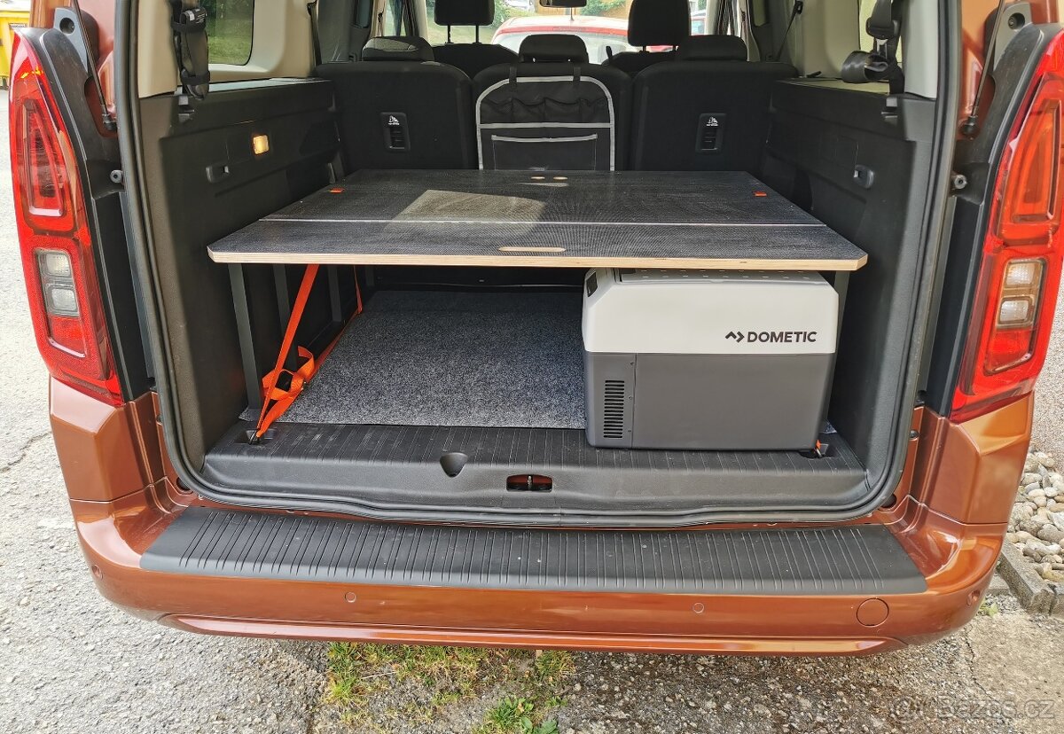 Spací kempingová vestavba - Berlingo, Combo, Rifter L2 - 6