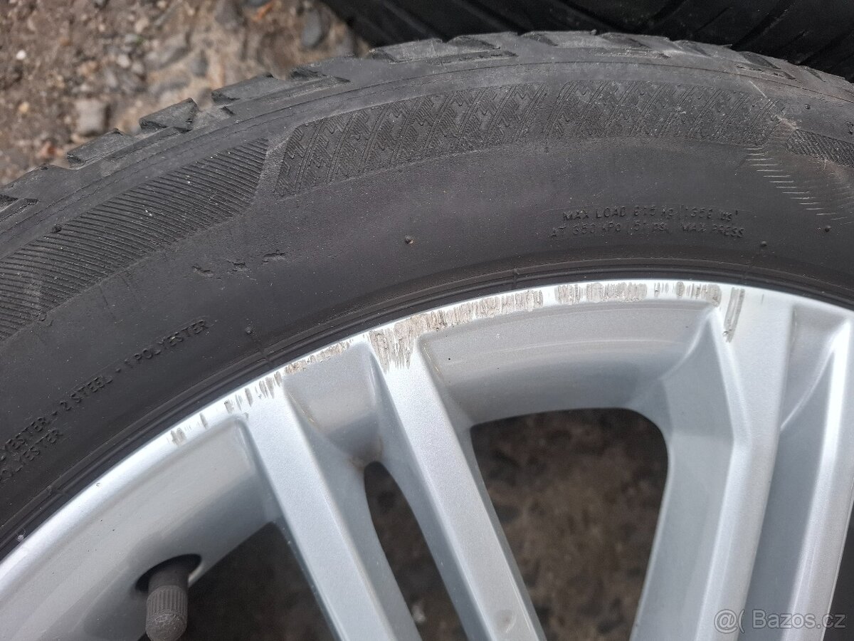 Alu kola 17" Seat Leon rozteč 5x112 s pneu 225/45R17 - 6