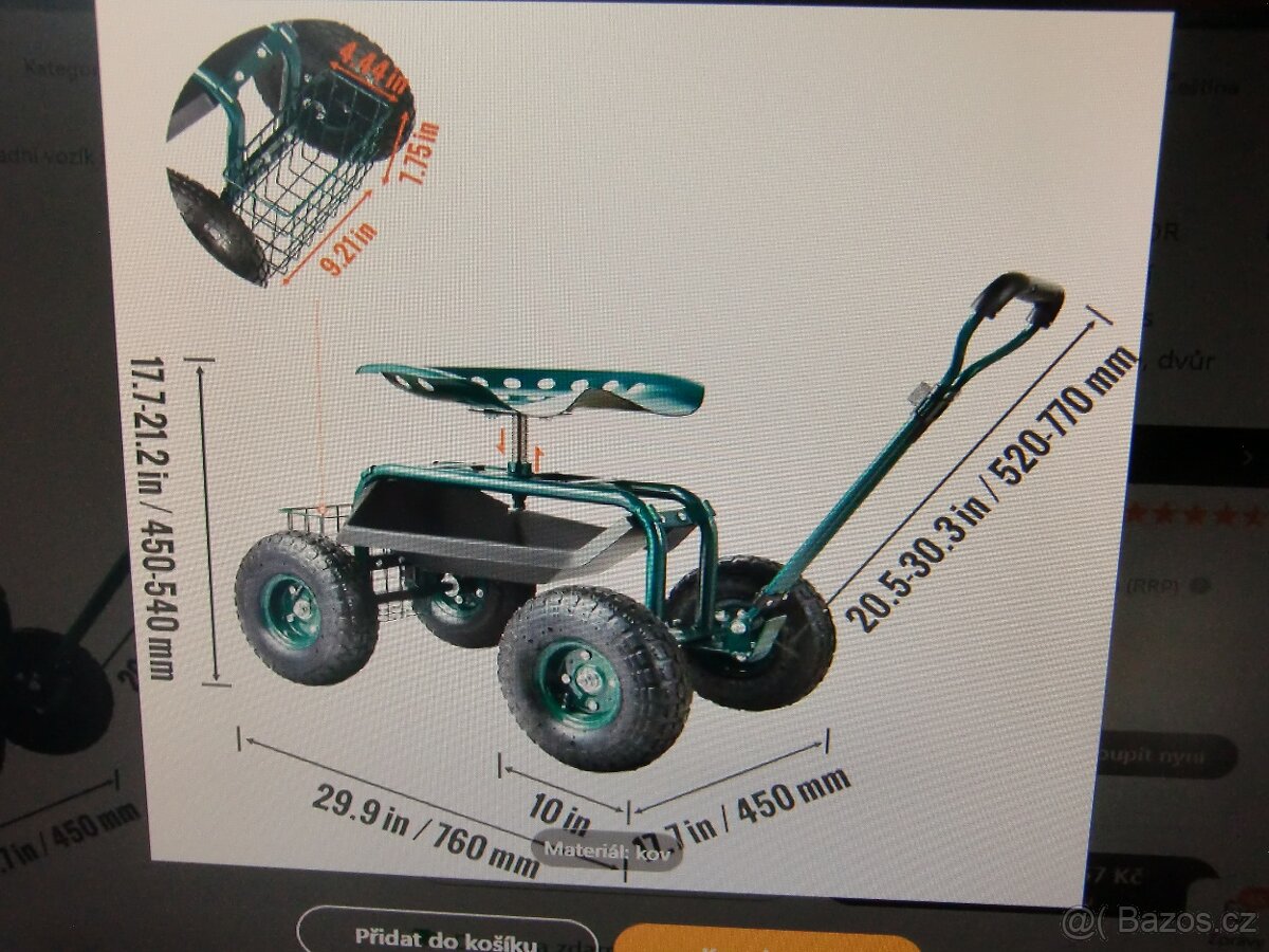 Zahradní vozík - všestranný - 6