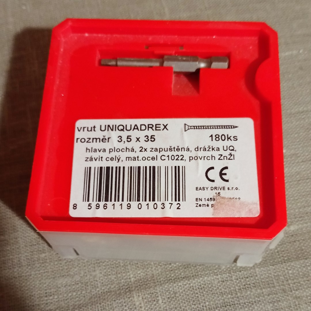 vruty Uniquadrex různé 6x originál balení - 6