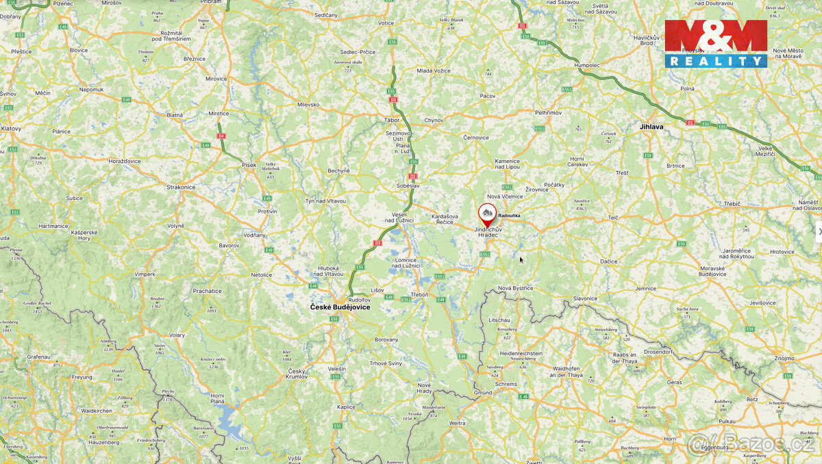 Prodej pozemku k výstavbě, 24549 m², Jindřichův Hradec - 6