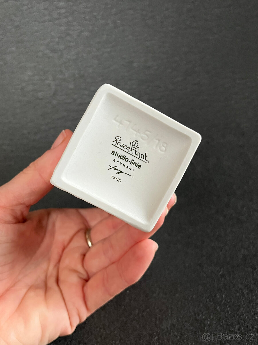 Rosenthal Porcelánová váza Milk Carton 16 cm, F. Yang - 6