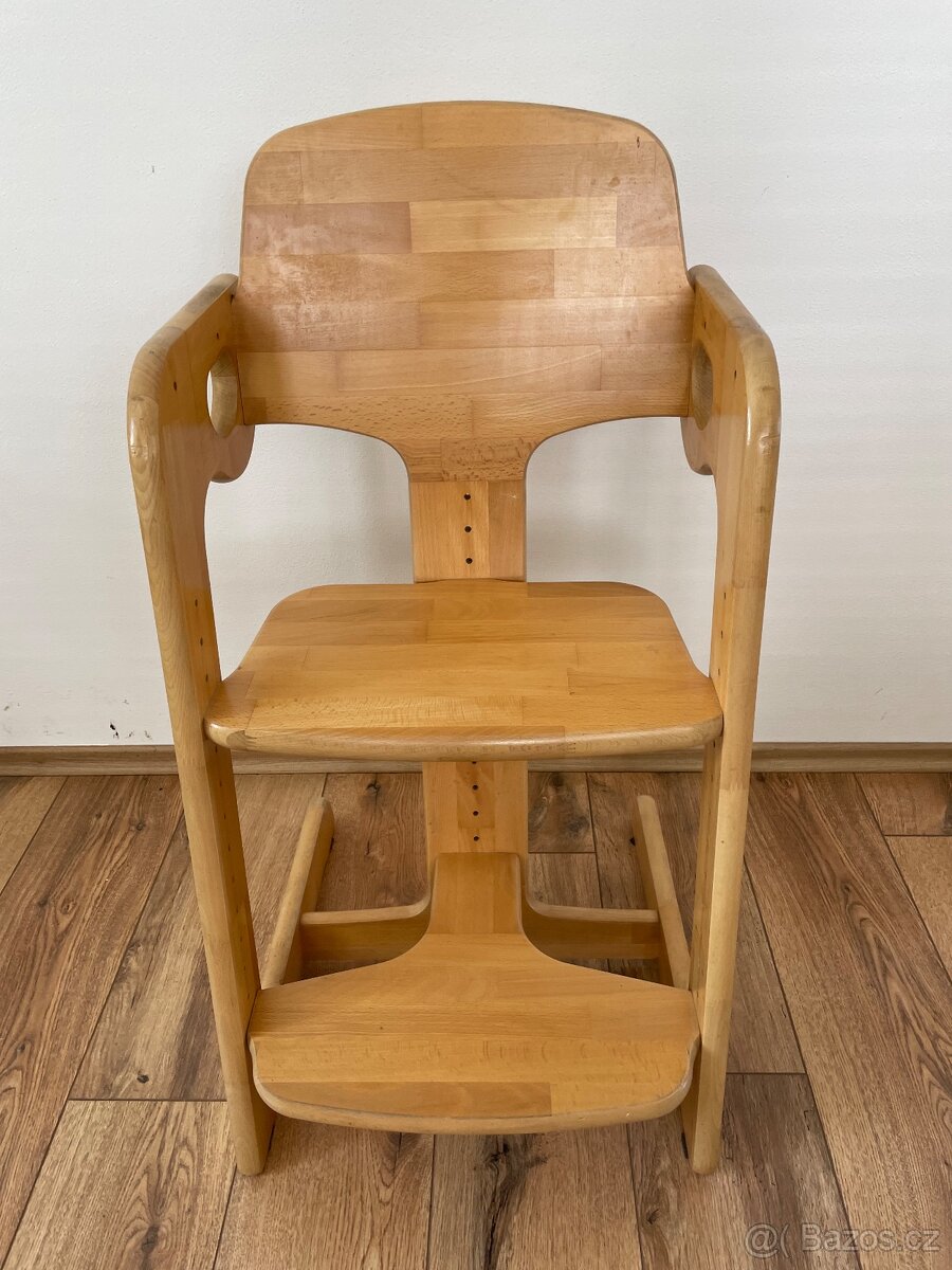 Dřevěná dětská židlička - 6