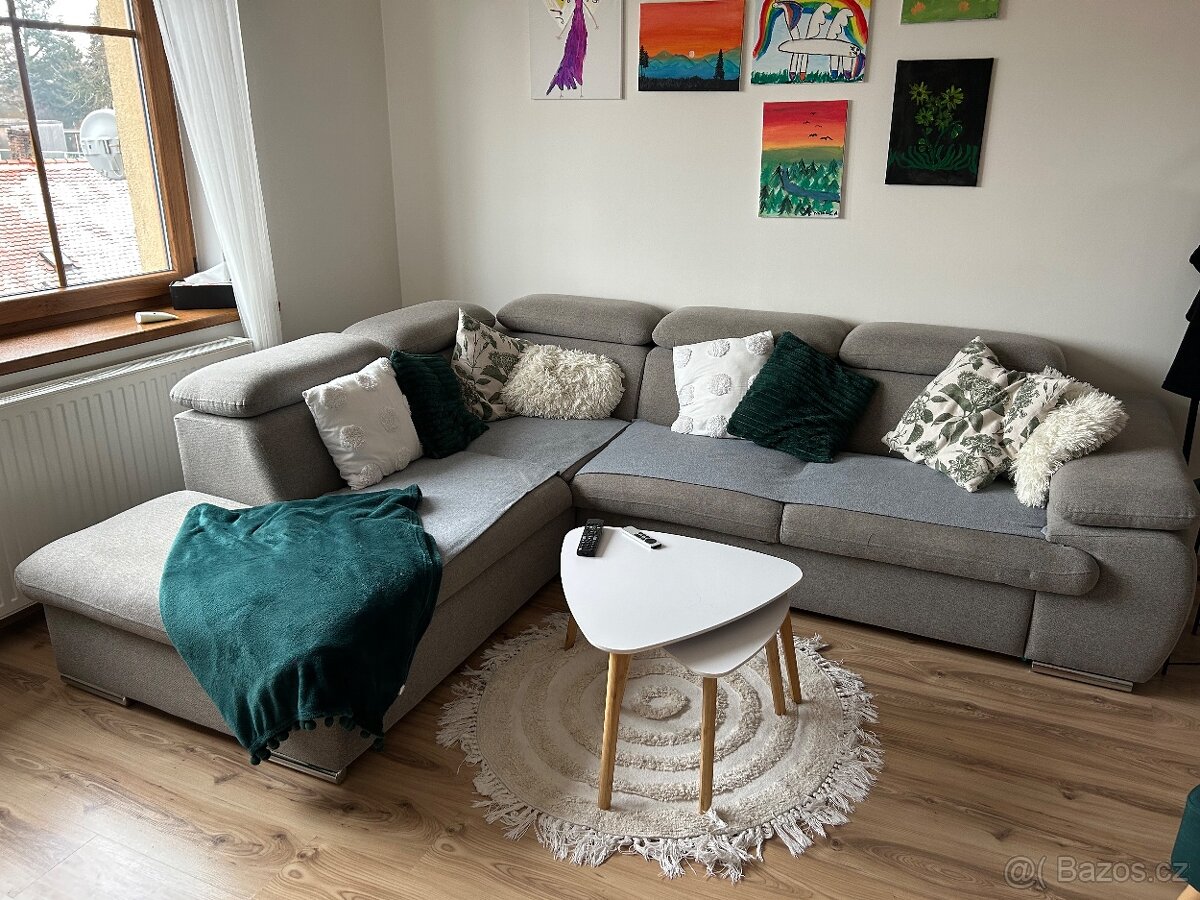 Velka rohová sedačka - 6