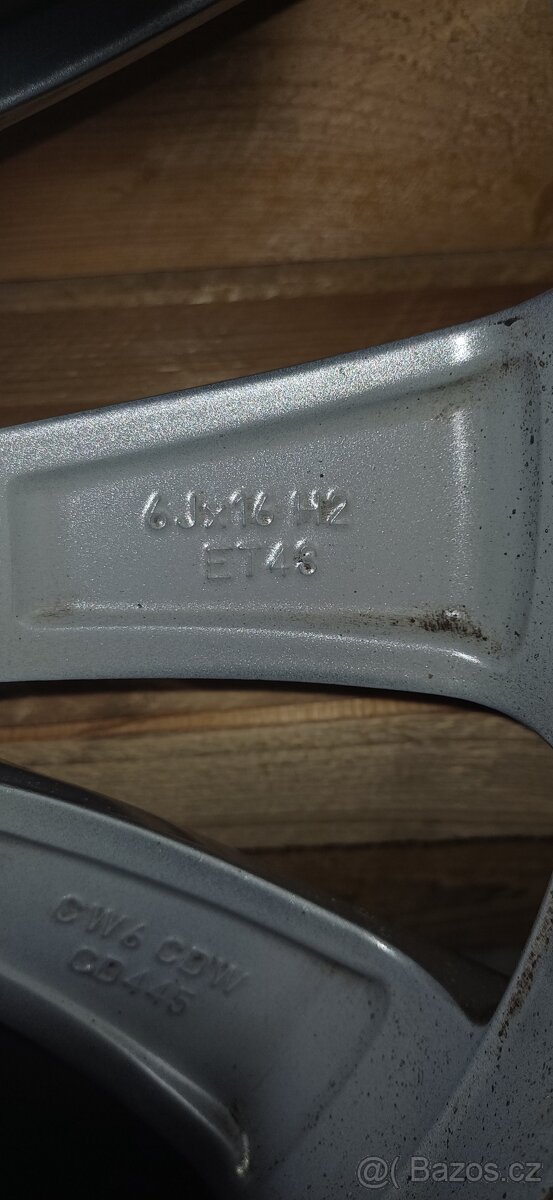 Komletní Alu kola Castor 16 Karog - 6