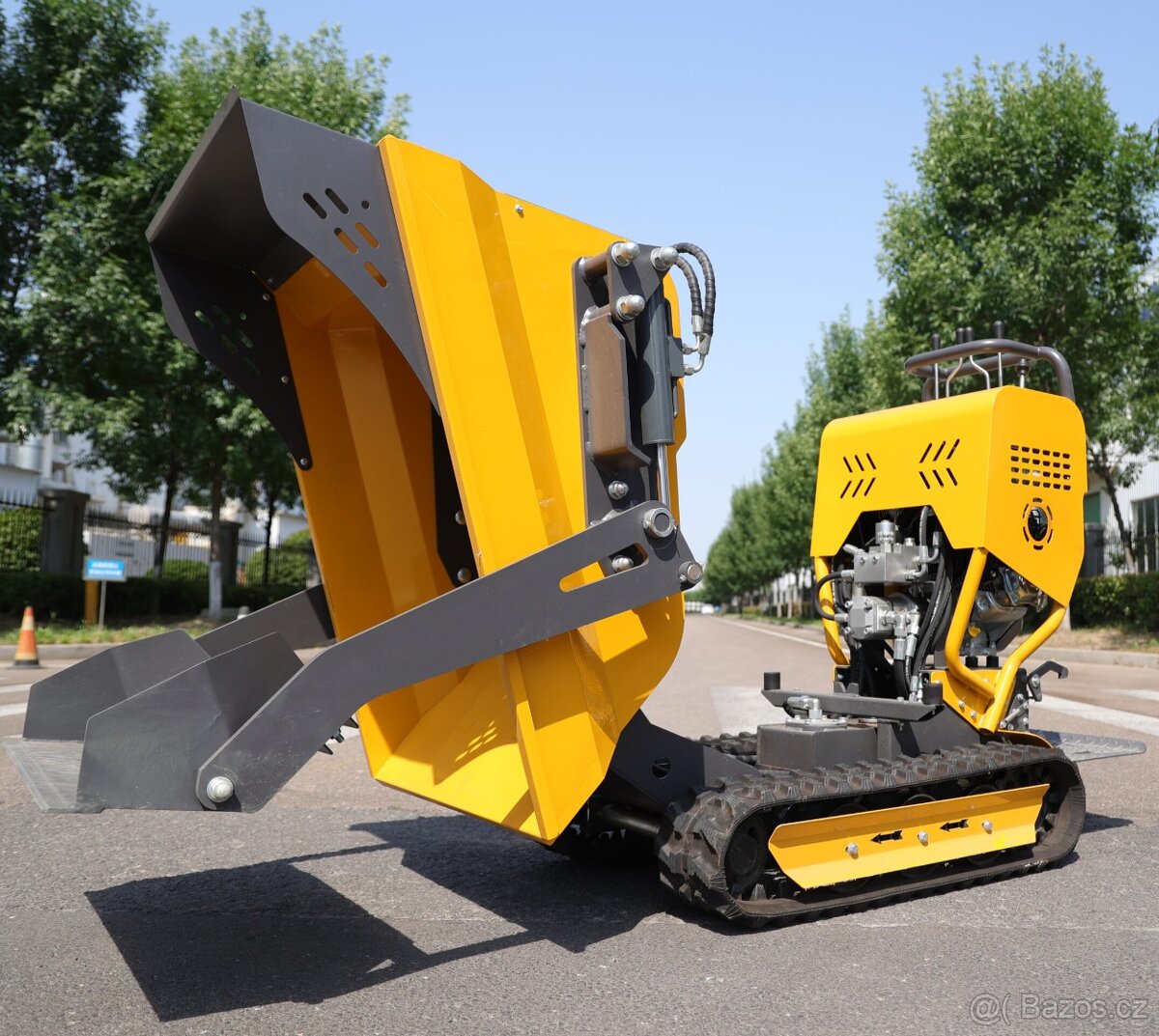 Pásový dumper 500 kg – motor Briggs & Stratton, 2 mth - 6