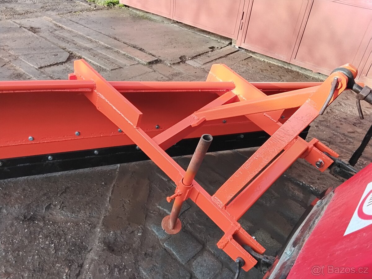 Traktorová radlice na sníh se železným břitem - 6