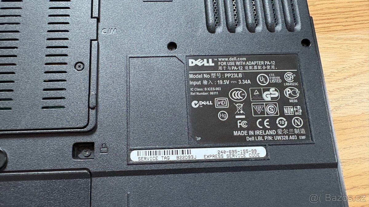 Notebook Dell Vostro 1000 Plně funkční - 6