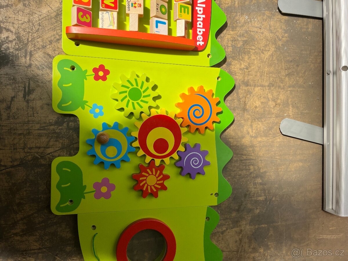 Dřevěné hračky pro děti - krokodýl - 6