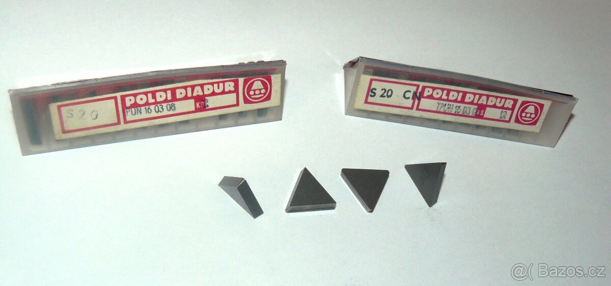 Břitové destičky TPUN 160308 P20 (sada) Pramet ČR (NOVÉ) - 6