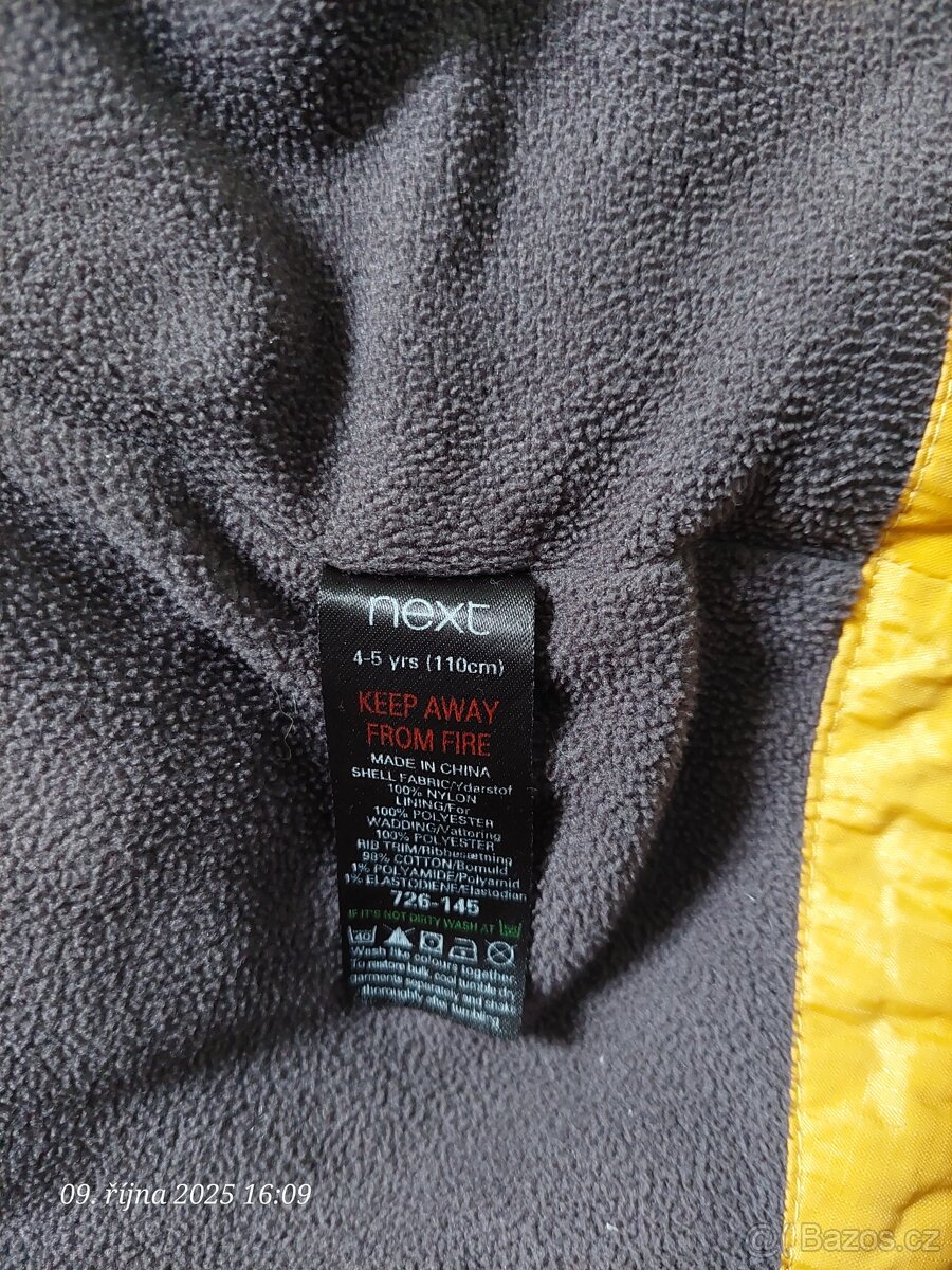 Zimní bunda NEXT vel.110 - 6