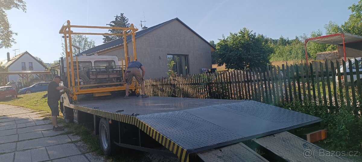 odtahovka Mercedes benz 814DL - 6