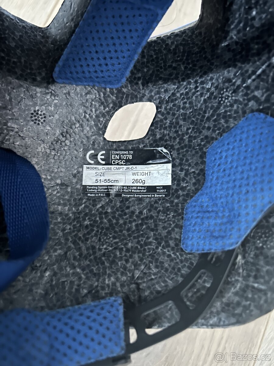 Cube PEBBLE detska helma, velikost S, 51-55cm. - 6