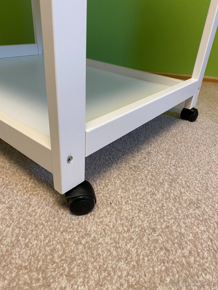 Přebalovací pult bílý + podložka - 6