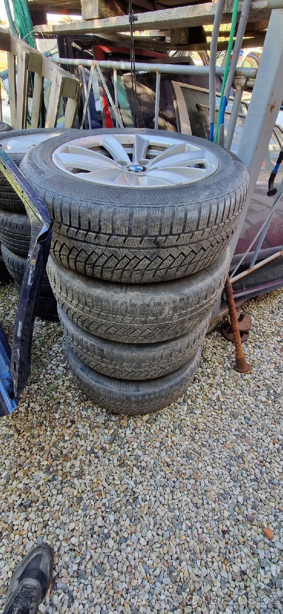 Bmw 5 f10 f11 alu kola se zimním obutim - 6