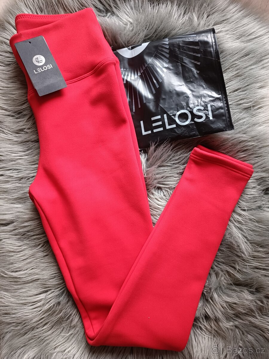 Dámské termo legíny - christmas red - 6
