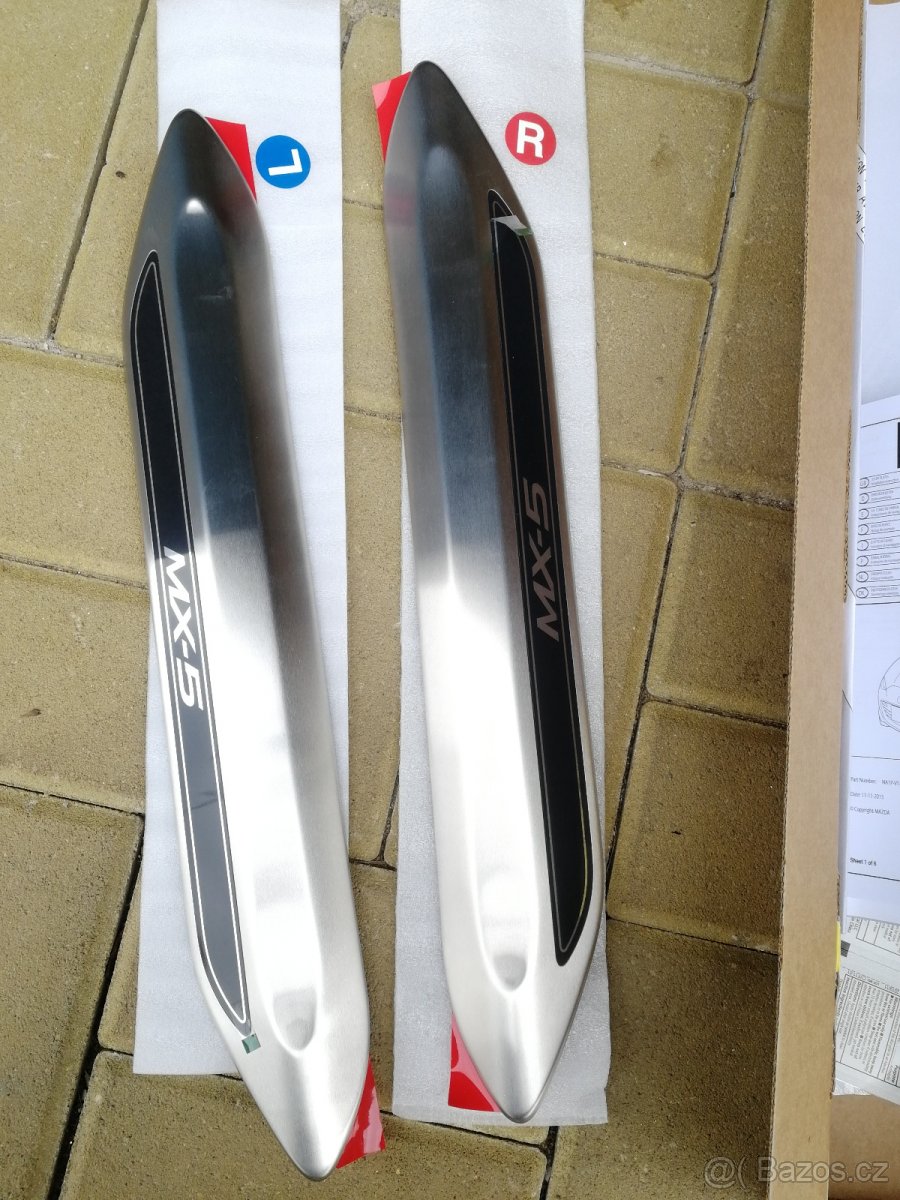 Mazda MX-5 ozdobné lišty - 6