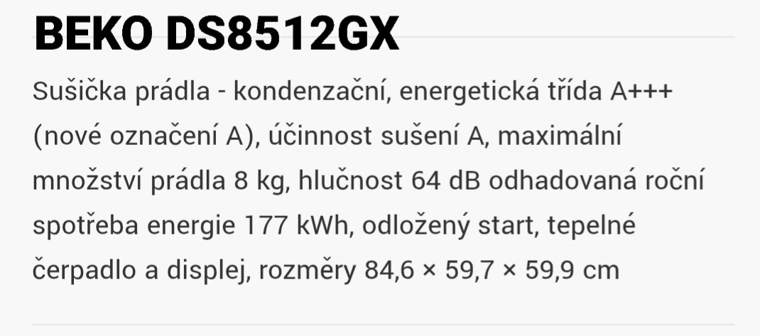 Sušička prádla BEKO - 6