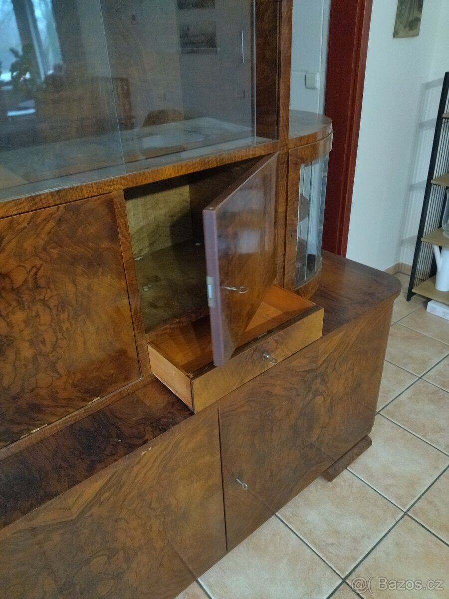 starožitný sekretář ArtDeco - 6