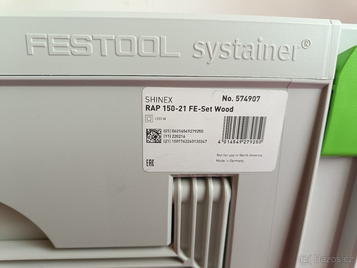 Festool SHINEX RAP 150-21 SET Wood - 6