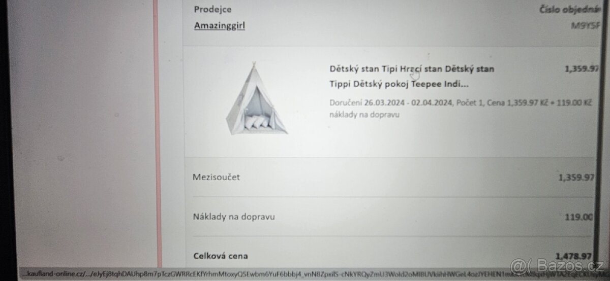 Dětský stan Tipi - 6