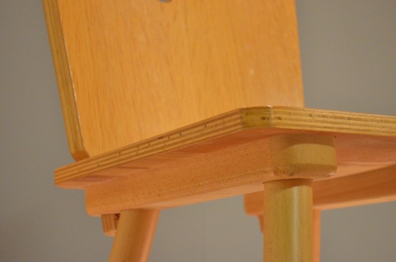 4 x masivní židle Carl Malmsten 1960 - 6