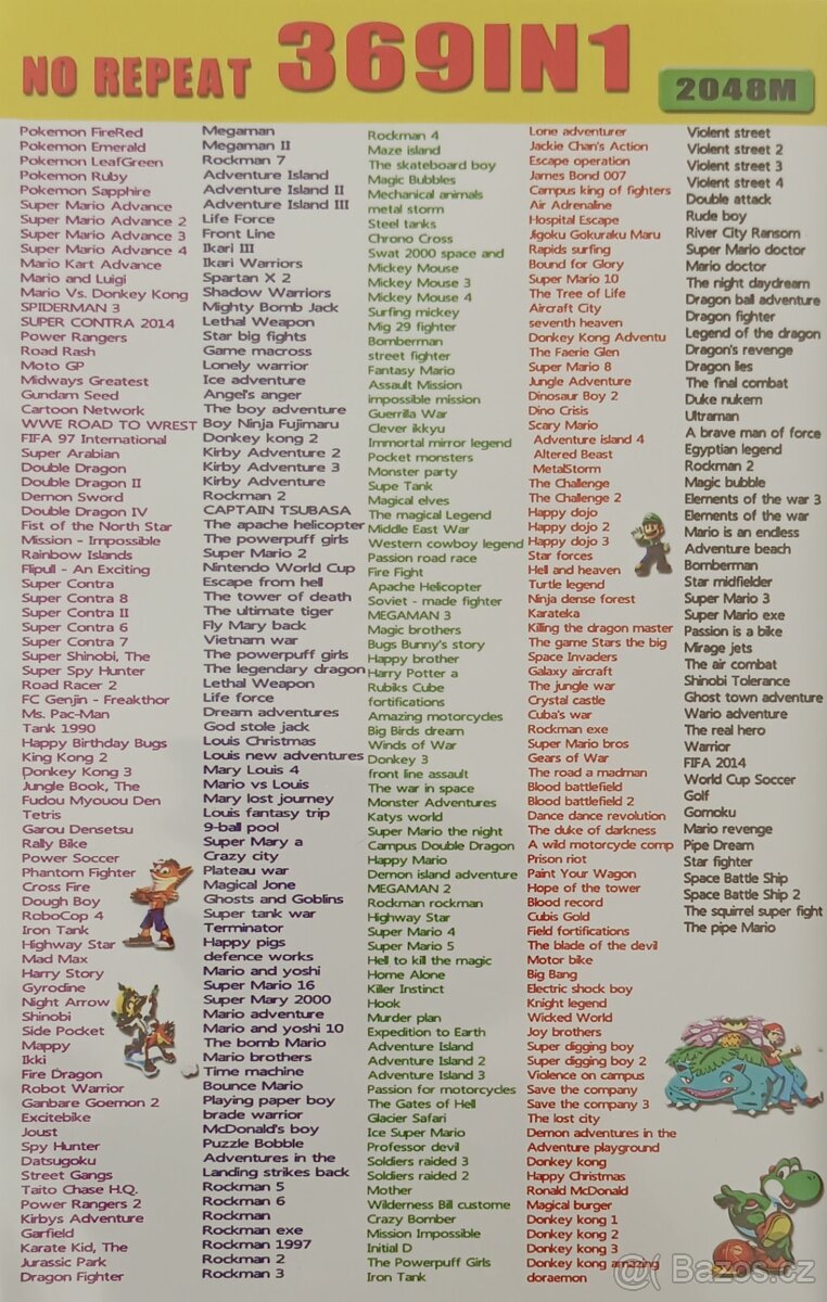 herní cartridge 369 her na NINTENDO GAME BOY ADVANCE - 6