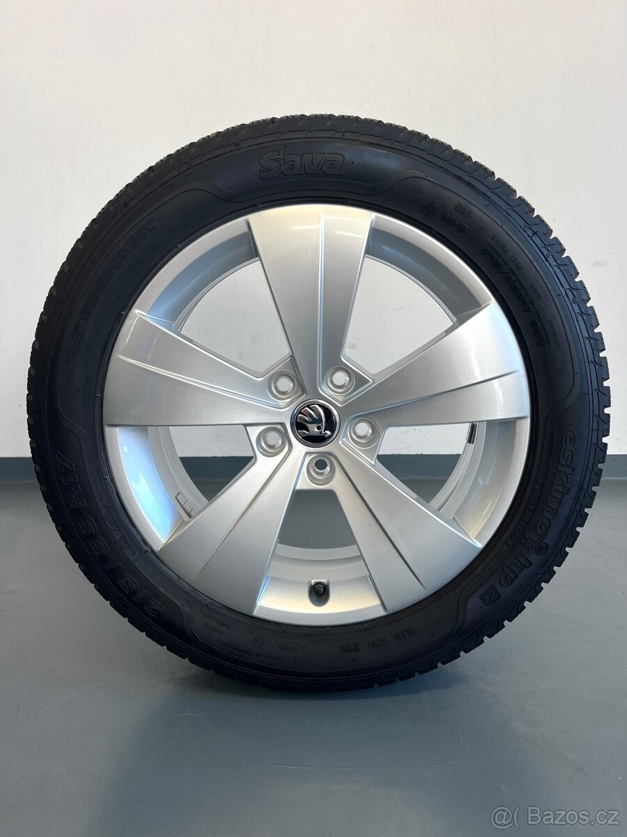 Zimní ❄️ Alu kola Triton, Škoda Superb 3, 5x112 r17 - 6
