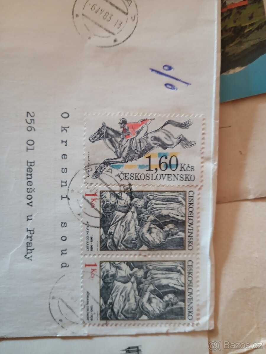 Různé dokumenty, známky, pohlednice. - 6