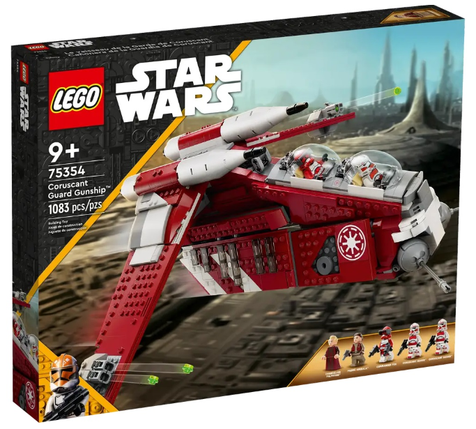 Nové LEGO 75354 Coruscantský dělový člun (Star Wars) - 6