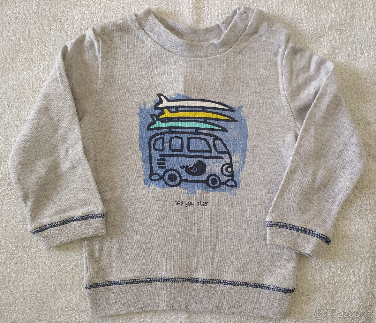 NOVÉ mikiny a tepláky vel.68-80 60Kč/ks - 6