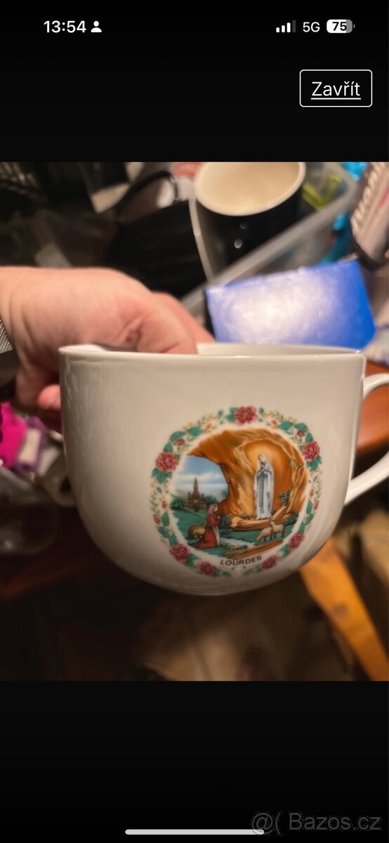 Retro Různé Hrnky, hrnecky Sklenicky a misky 10-50 Kč za kus - 6