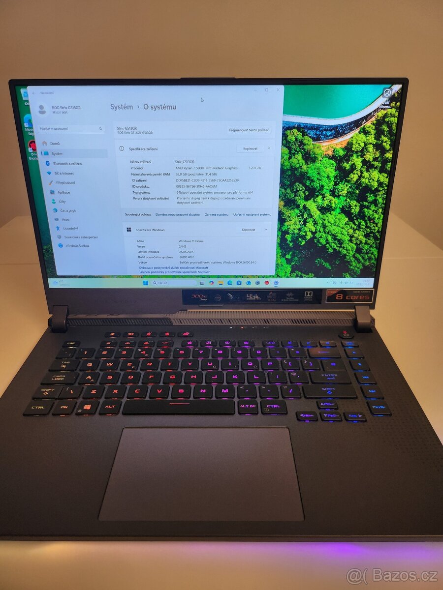 Notebook ASUS ROG Strix G15 RTX3070 - 6