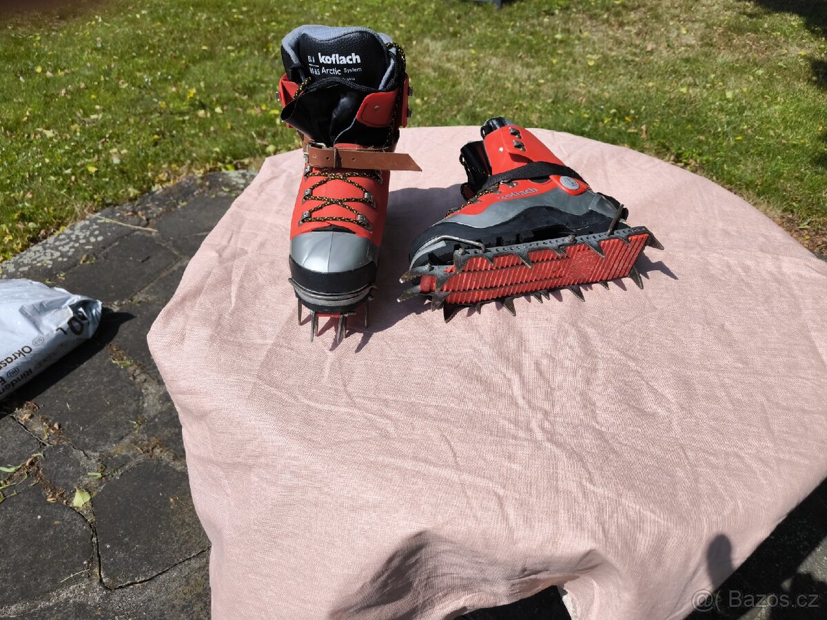 Skialpové horolezecké boty s příslušenstvím - 6