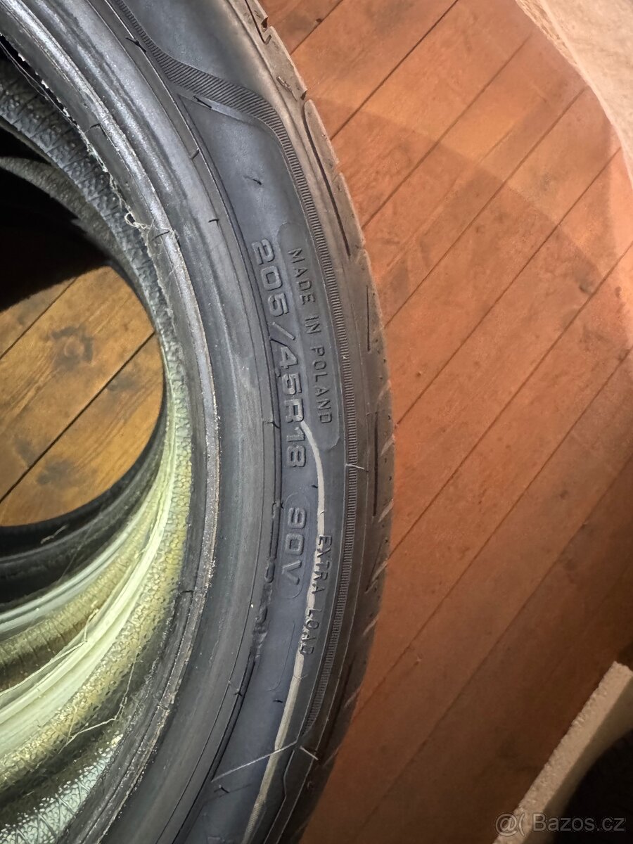 Sada 4ks letní pneu Goodyear Eagle F1 205/45 R18 90V - 6