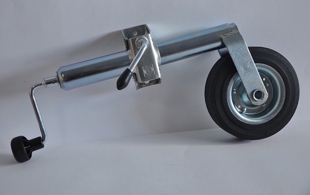 Podpěrné kolečko s držákem na přívěs, vozík - 6