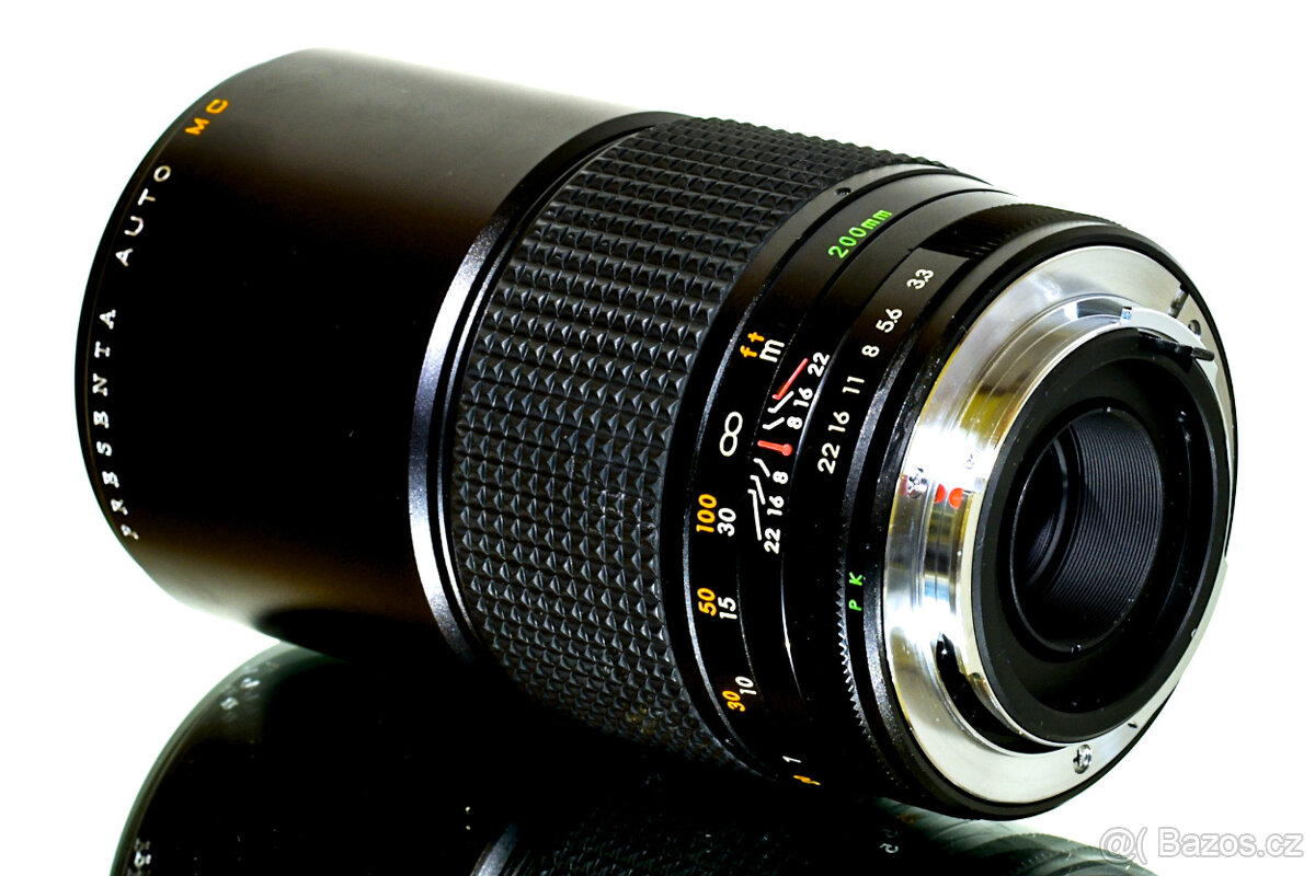 Presenta MC 3,3/200mm Pentax PK TOP STAV - 6