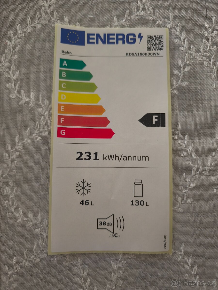 lednice BEKO s mrazákem nahoře - 6