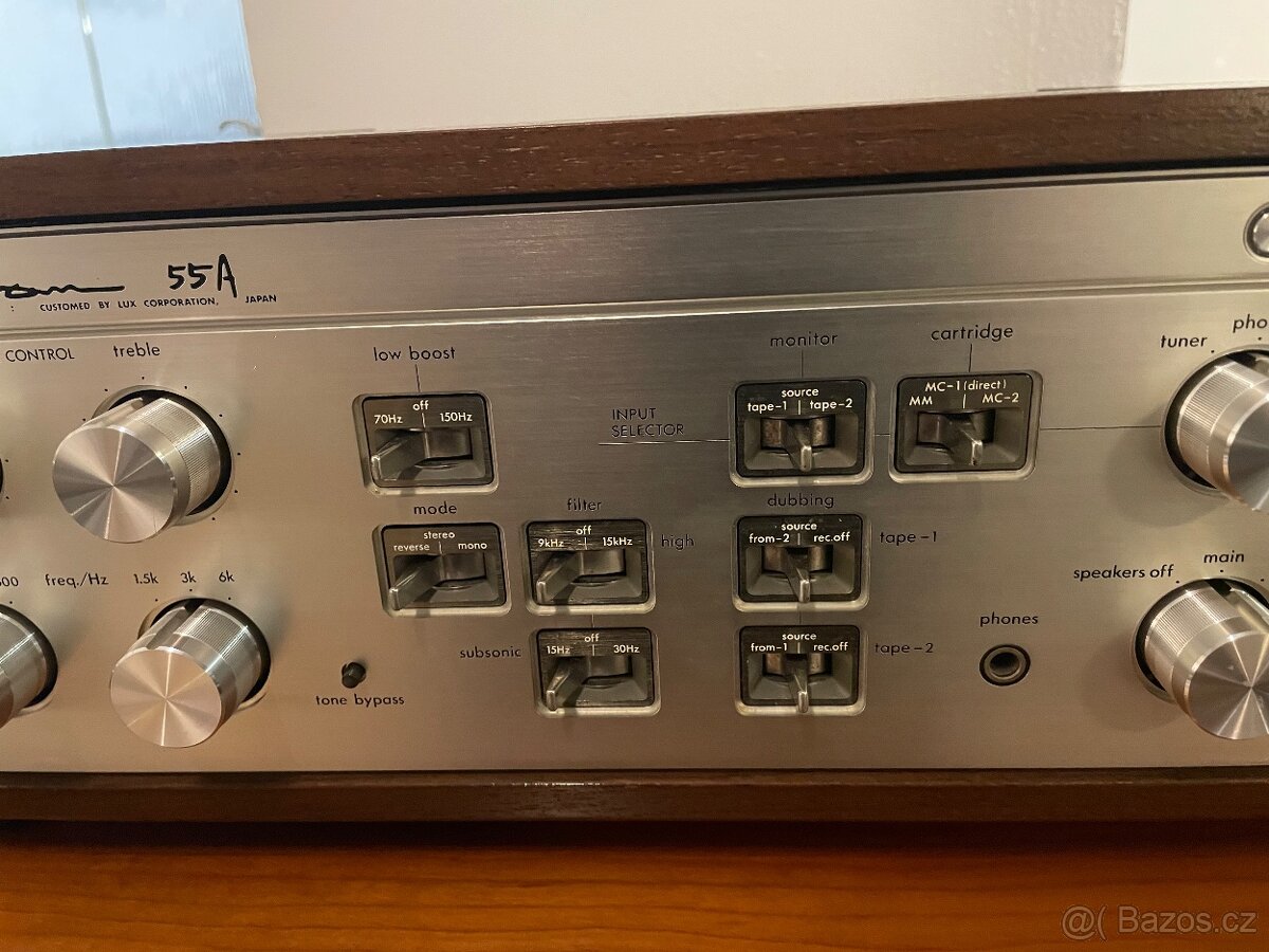 integrovaný zesilovač LUXMAN L-55A - 6